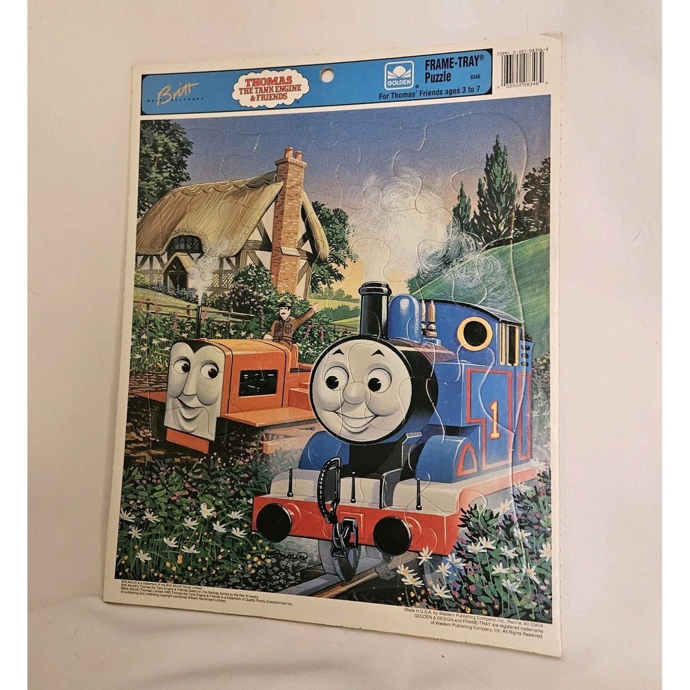 Vintage Thomas The Tank‎ Engine & Friends Oversized Kid's Puzzle Limited Edition